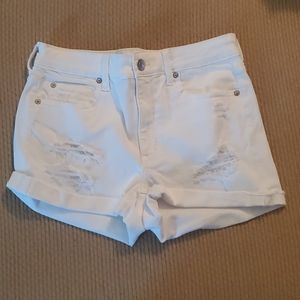 American Eagle white shorts